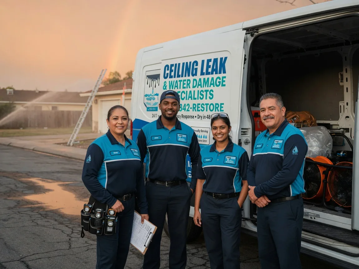 Ceiling Leak Cleanup company in East Waterford, PA